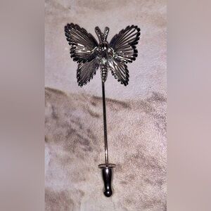 🤩 3/💲10 Vintage Butterfly Hat Pin